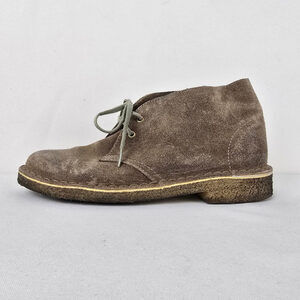 Clarks Originals Desert Taupe Suede Lace Up Booties Size 6